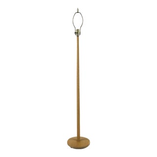George Kovacs Teak or Oak Floor Lamp, Sweden 1960s For Sale