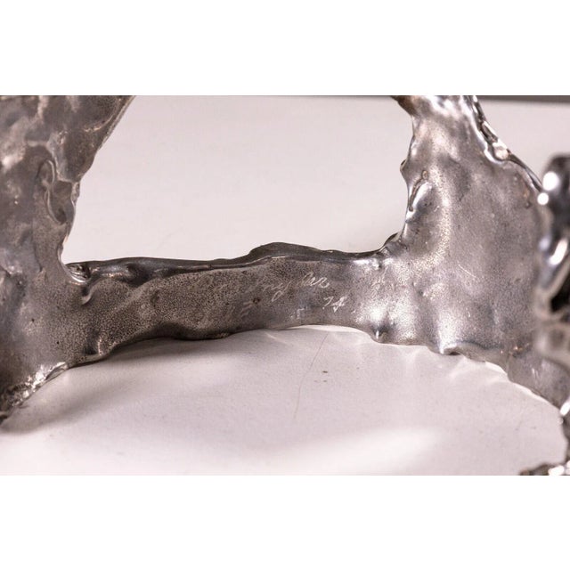 Don Snyder Galvenized Steel Sculpture 1974 For Sale In Detroit - Image 6 of 6