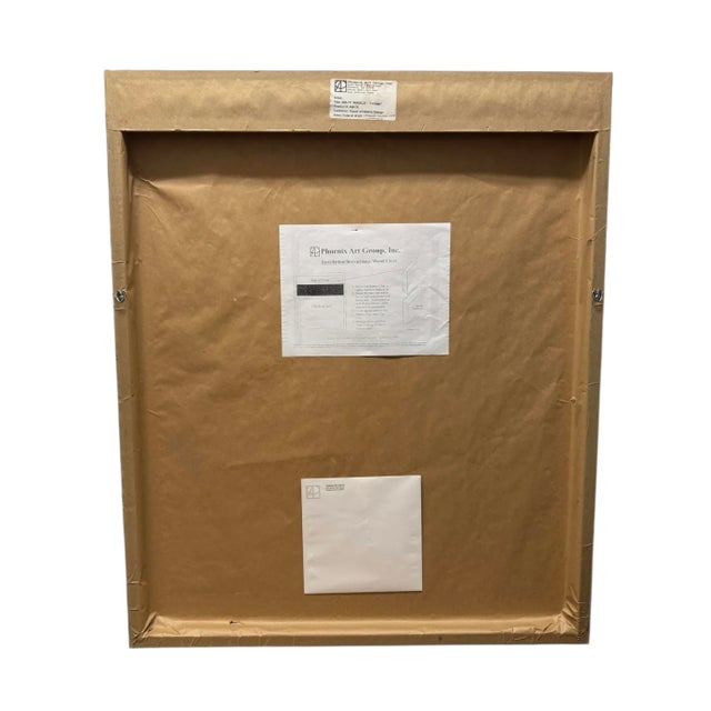 Wood Framed Original Mixed Media Painting “Angels” by Dennis Carney For Sale - Image 7 of 11