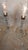 Mid 20th Century Hollywood Regency Crystal Hurricane Lamps With Prisms - A Pair For Sale In Philadelphia - Image 6 of 17