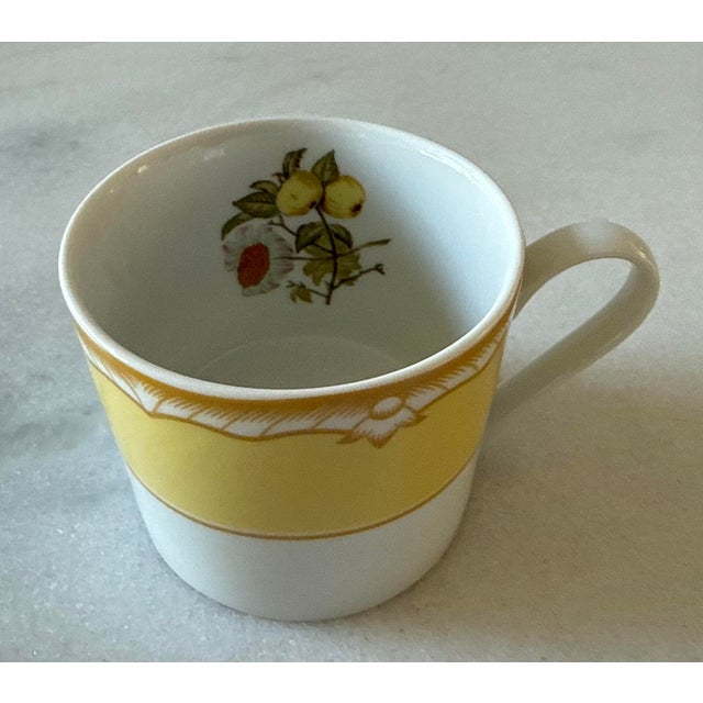 Mid 20th Century Set of 4 Vintage Somerset Pattern Coffee Cups by Georges Briard For Sale - Image 5 of 10
