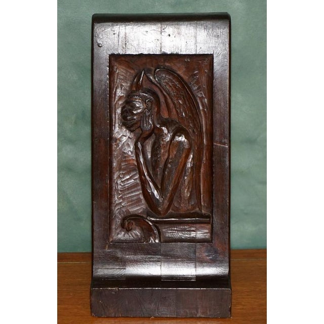 Antique Gothic Carved Bookends, 1600s, Set of 5 For Sale - Image 4 of 18