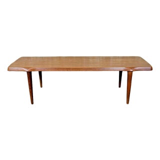 Mid-Century Teak Coffee Table by John Boné for Mikael Laursen, 1960s For Sale