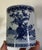 Chinoiserie Large Antique 18th Century Chinese Export Blue & White Porcelain Tankard Mug For Sale - Image 3 of 11
