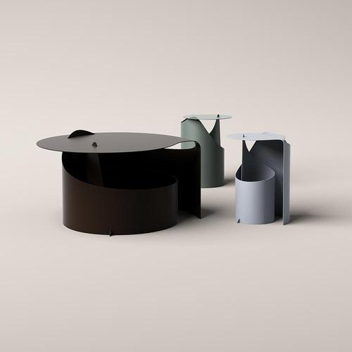 Not Yet Made - Made To Order Rolled Steel Lounge Coffee Table by Aldo Bakker for Karakter For Sale - Image 5 of 6