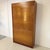 Mid-Century Modern Vintage Oak Tambour Secretary Cabinet, Germany, 1960s For Sale - Image 16 of 16