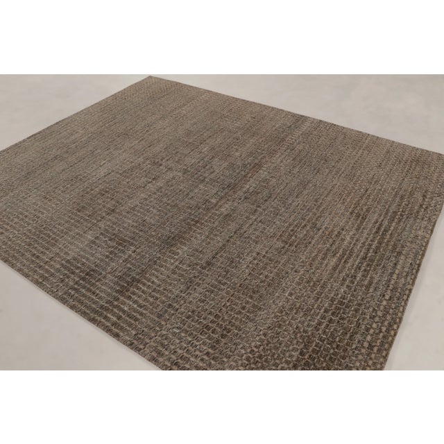 2020s Contemporary Textural Rug in Brown Hues, by Rug & Kilim, India For Sale - Image 5 of 10