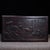 Late 20th Century Zitan Wood Box Carved With Lotus Pond Scene & Poetry For Sale - Image 5 of 10