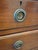 Antique Victorian Solid Cherry Dressing Chest With Triple Mirrors, C. 1880–1900 For Sale - Image 4 of 7