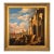 Eugene Califano Allegorical Scene With Classical Ruins Oil on Canvas. 20th C. For Sale