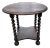 Vintage English Barley Twist Side Table For Sale