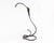 Late 20th Century Hand-Forged Calla Lily Iron and Brass Candle Holder by Jack Brubaker For Sale - Image 5 of 7