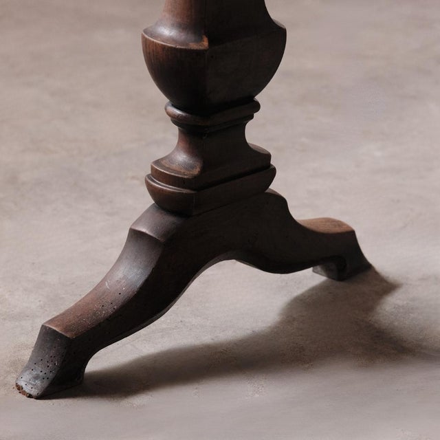 19th Century White Marble Top Side Table For Sale In Birmingham - Image 6 of 6