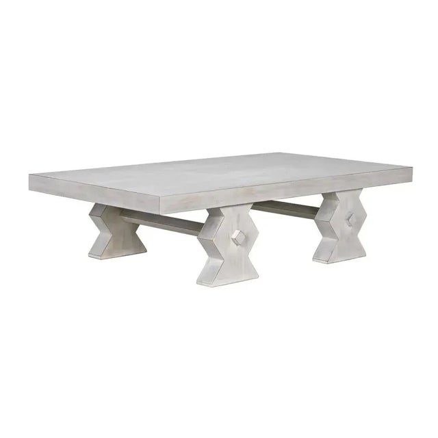Noir NOIR Suzu Coffee Table, White Wash For Sale - Image 4 of 5