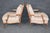 1930s Pair Louis XV Style Carved Wood Armchairs With Plaid Upholstery For Sale - Image 5 of 15