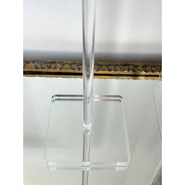 Postmodern Acrylic Jewelry Caddy Necklace Holder For Sale - Image 4 of 17