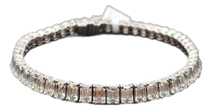 15.05 Ct Emerald Cut Diamond Tennis Bracelet