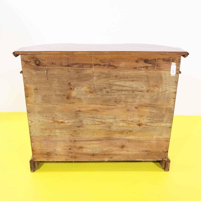 Wood Credenza with 3 Shaped Doors For Sale - Image 17 of 18