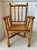 Fabulous Handmade Vintage Small Size Carved Wood Chair. Rustic and charming. Handcarved, possibly hickory. Mortise and...