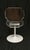 Mid-Century Modern Vintage Hollis Jones Style Lucite Acrylic Swivel Side Chair White Tulip Base, Circa 1970s For Sale - Image 3 of 12