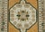 Turkish Mini Rug Oriental Hand Knotted Vintage Rug 1'10" x 3'8" #16269 For Sale - Image 4 of 8