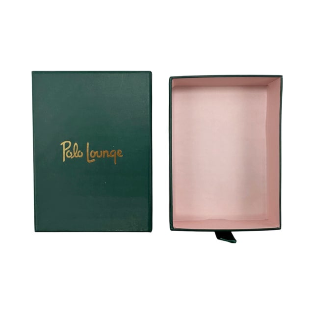 Contemporary Vintage 5-Star Beverly Hills Hotel Polo Lounge Playing Cards For Sale - Image 3 of 12