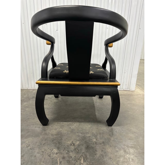 Modern Chinoiserie Style Butterfly Ming Chair For Sale - Image 9 of 11