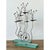 Late 20th Century Vintage Postmodern Three Candle Candelabra After Tony Evans - A Pair For Sale - Image 5 of 12