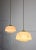 Mid-Century Modern Mid-Century Glass & Brass Pendant Lamp, Set of 2 For Sale - Image 3 of 18