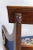 Mahogany Finish Dining Chairs With Floral Needlepoint Seats Set of 4 For Sale - Image 12 of 12