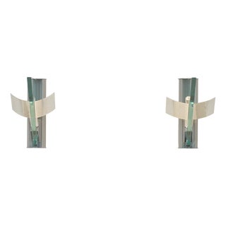 Icaro Wall Lamps by Carlo Forcolini for Artemide, 1980s, Set of 2 For Sale