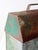 Mid-Century Green Galvanized Metal Toolbox For Sale - Image 12 of 16