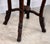 Vintage Chinese Carved Rosewood Pedestal Stand With Marble Top For Sale - Image 11 of 12