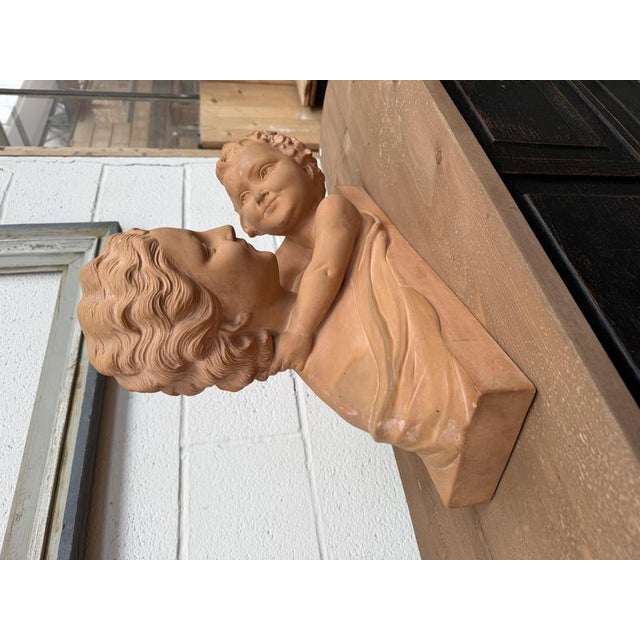 Ugo Cipriani, Mother and Child, 1930s, Terracotta For Sale - Image 3 of 13