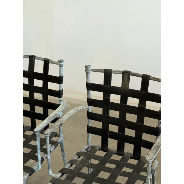 Mid 20th Century Patinated Outdoor Table Set, 5 Pieces For Sale - Image 10 of 18