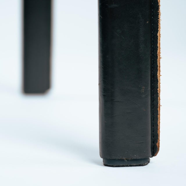 Vintage Black Leather Pasqualina Dining Chairs by Enrico Pellizzoni, Italy, 1981, Set of 6 For Sale - Image 12 of 18