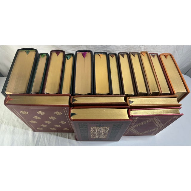 1970s Vintage Franklin Library, Limited First Edition Collection, Leather Books - Set of 18 Books For Sale - Image 11 of 11