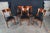 Late 20th Century Italian Fiorini Biedermeier Style Solid Cherry Klismos Side Dining Chairs- Set of 5 For Sale - Image 11 of 11