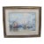 Georges William Thornley Signed Original Watercolor Painting Sailboats in Venice For Sale