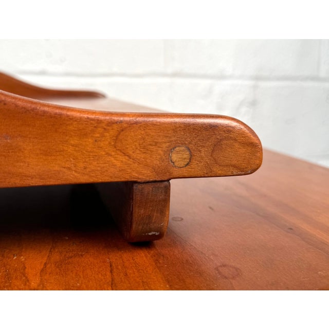 Mid 20th Century Beautiful Stickley Maple Draw Leaf Coffee Table For Sale - Image 11 of 14