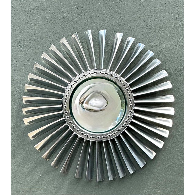 Vintage Industrial Rolls Royce “Spey” Mirror For Sale - Image 18 of 18