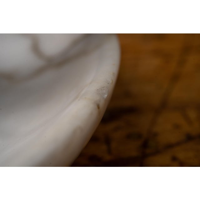 Early 20th Century J B Hirsch Art Deco Figural Alabaster Ashtray For Sale - Image 12 of 14