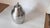 French Pear-Shaped Ice Bucket in Silver Finish, 1970s For Sale - Image 10 of 12