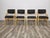 Black Vintage Chairs by Ludvik Volak, 1960s, Set of 4 For Sale - Image 8 of 18