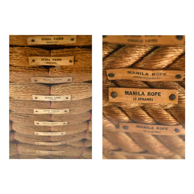 Display Case for Marine Ropes Collection For Sale - Image 4 of 5