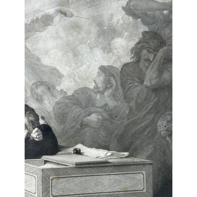 Francois Joseph Aime De Lemud, Beethoven, 1863, Engraving, Framed For Sale - Image 7 of 10