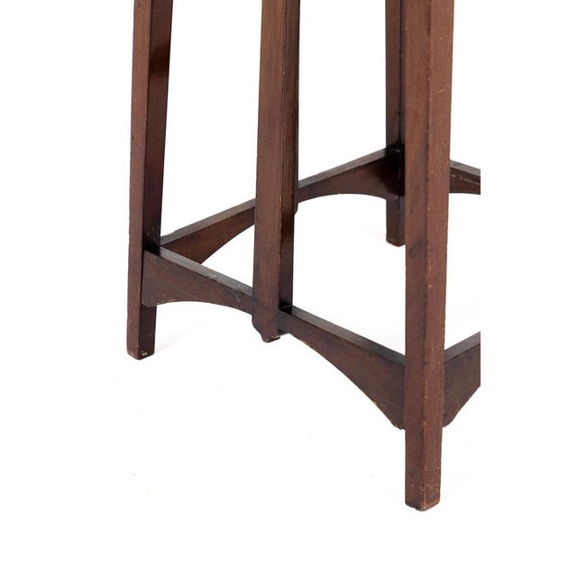 Wood Mahogany Jardiniere Stand from Liberty & Co For Sale - Image 7 of 8