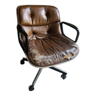 Mid-Century Charles Pollock for Knoll Executive Chair For Sale