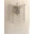 Hammered Strips Listelli Murano Glass Wall Sconce by Simoeng For Sale - Image 11 of 12