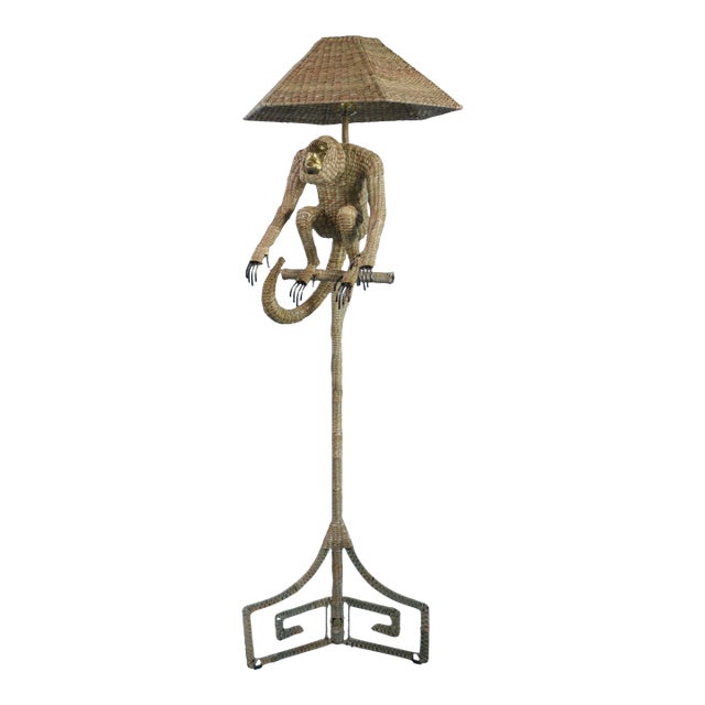 Mario Lopez Torres Monkey Floor Lamp For Sale
